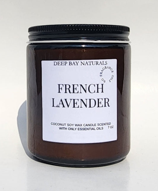 french lavender essential oil candle